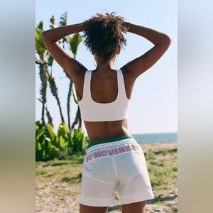 NWOT FP Movement Look Back At It Shorts | Printed Athletic Running Shorts